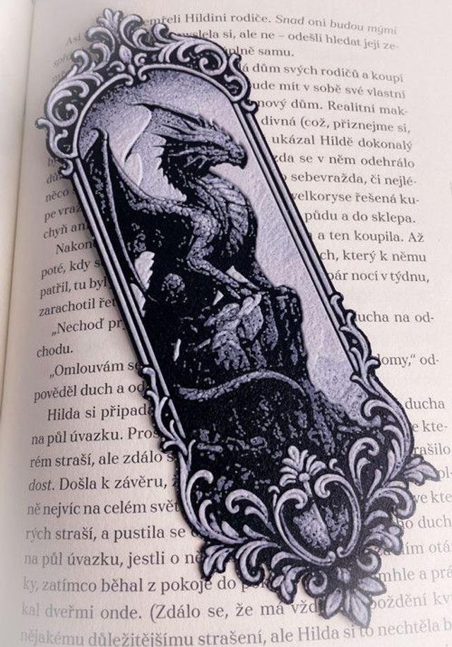 Záložka Frame Drak