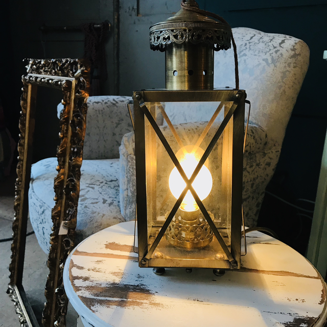 Laterne Leuchte Messing Maritim