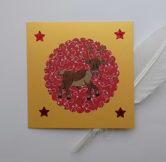 Le joli renne de Noël