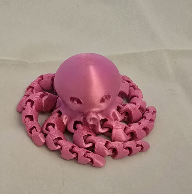 Poulpe Flexible rose