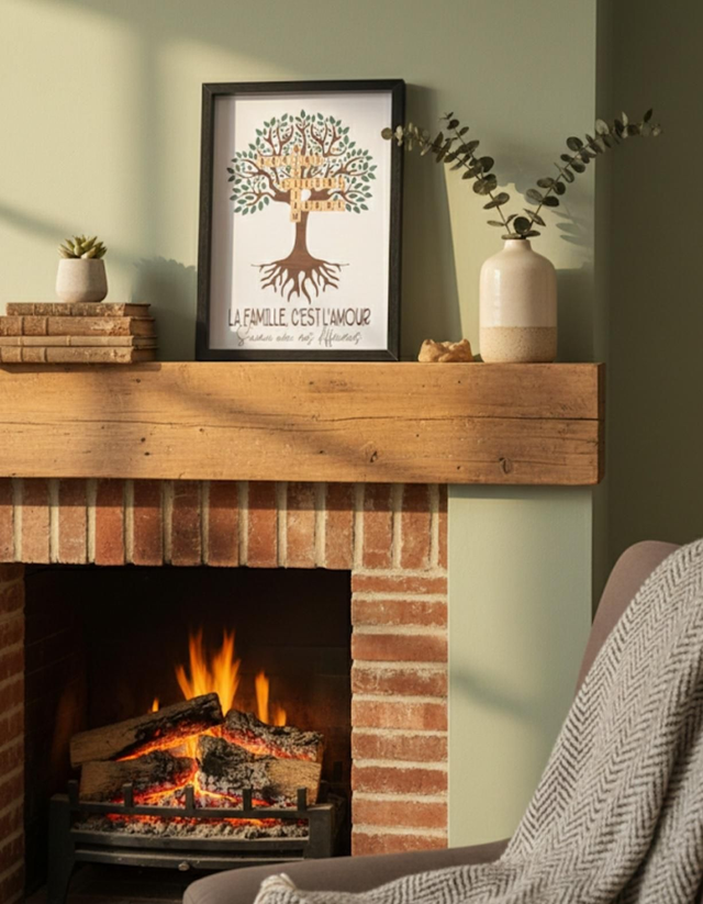 Cadre arbre de vie personnalisé