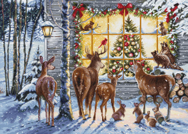 Nosy Neighbours Cross Stitch Kit BU5086