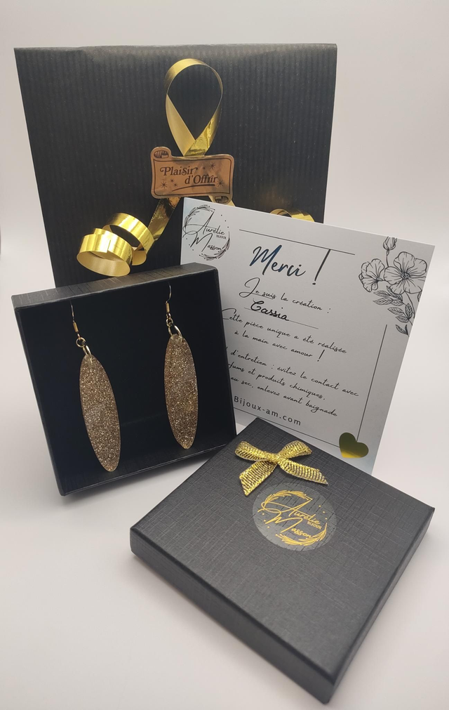 Boucles d'oreilles "Cassia"