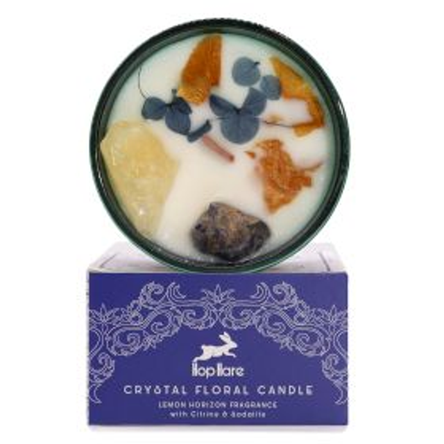 Hop Hare - Crystal Magic Flower Candle