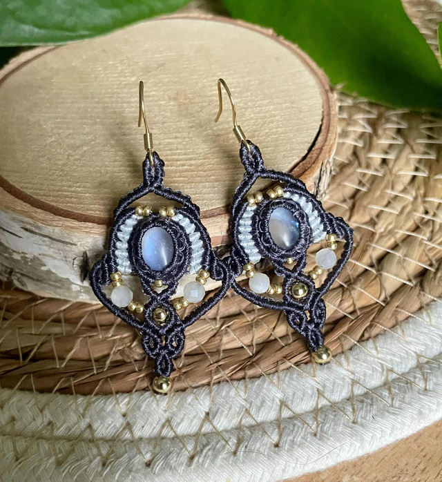 Ysylwen - les boucles d'oreilles