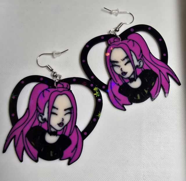 Boucles d'oreilles Kpop Demon Hunters Mira