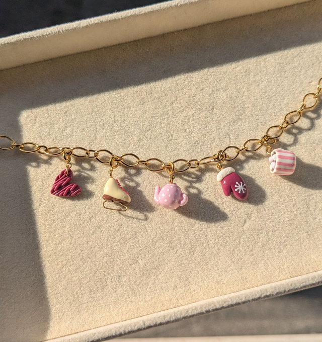 Charm patin à glace