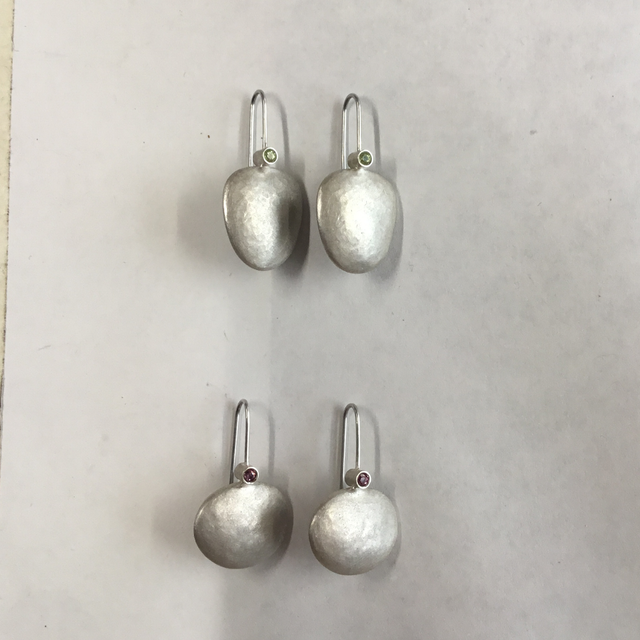 Drop Earrings with stone