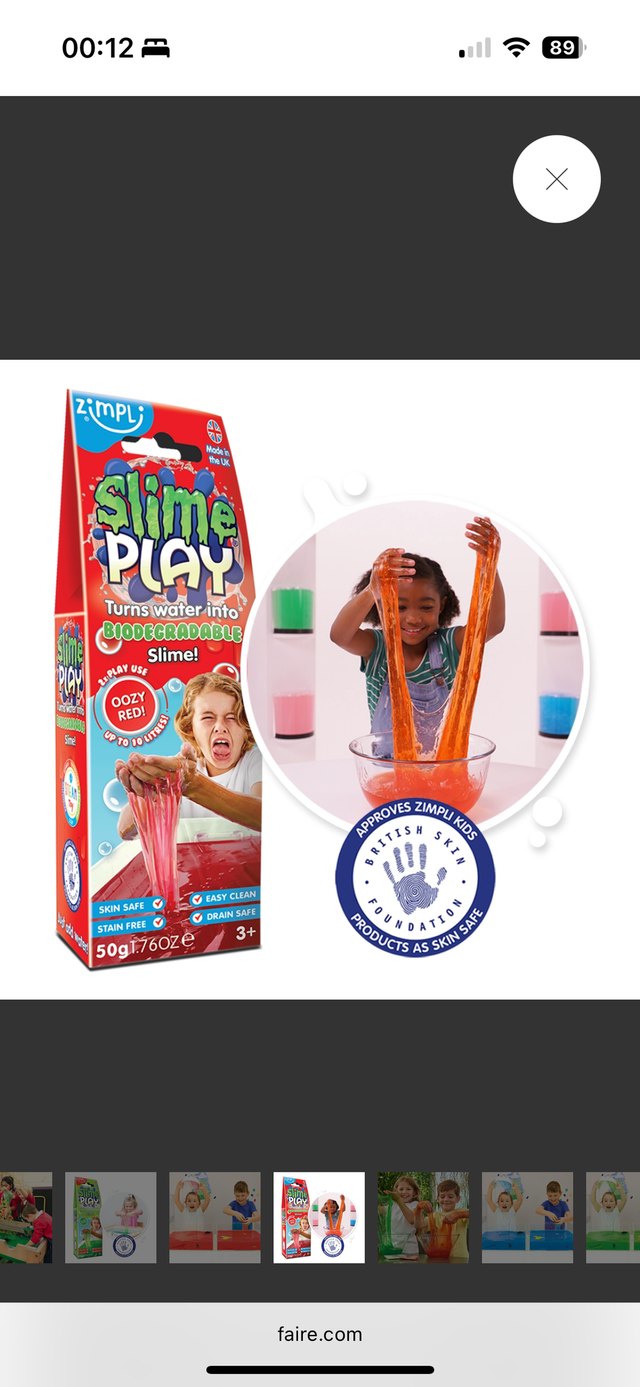 Zimply Slime - Red Play Pack