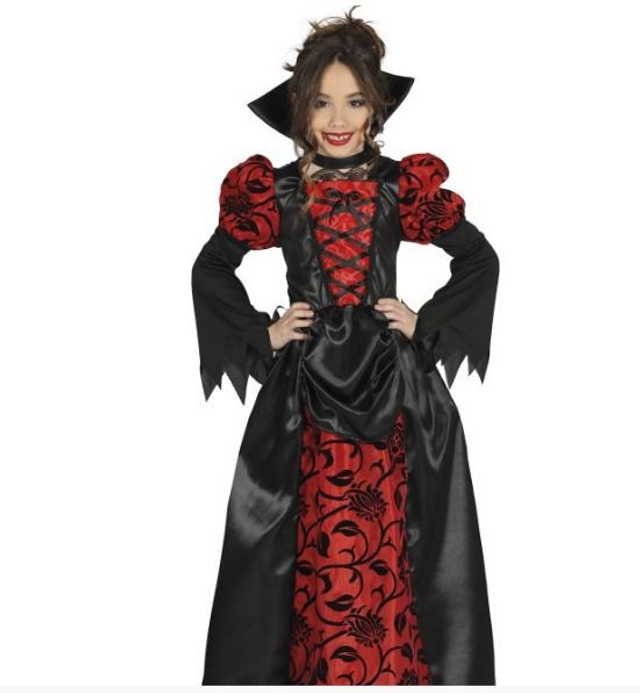halloween ,   87394  VAMPIRESSA BAMBINA 3-4 ANNI