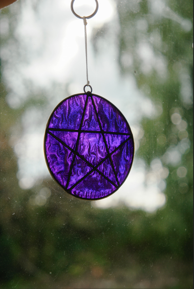 Suncatcher pentacle