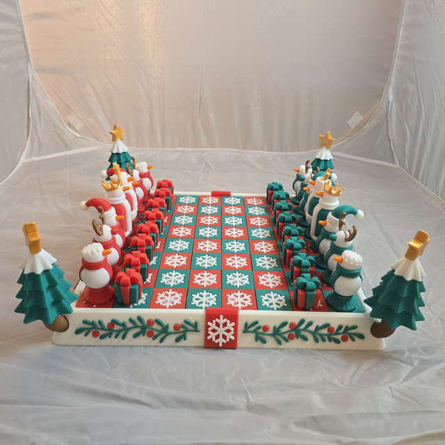Jeu d'échec de Noël
