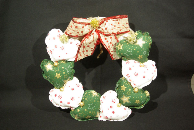801-Couronne de Noël diamètre 30 cm