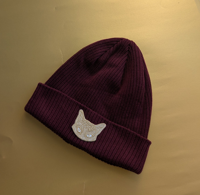 Kitty Organic Cotton Beanie