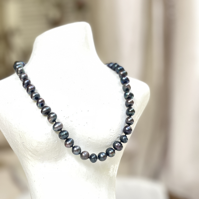 Tahiti Zuchtperlen Kette / Perlencollier