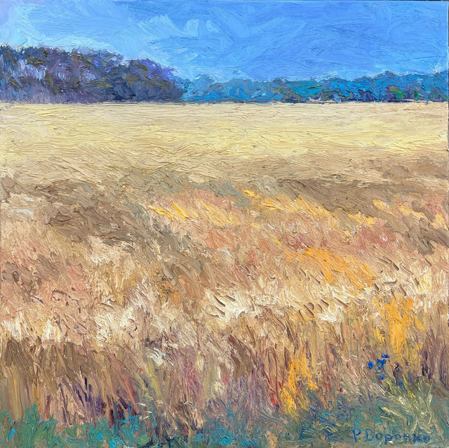 „Nach dem Regen“ – Öl auf Leinwand, 80 × 80 cm, 2023 | After the Rain
