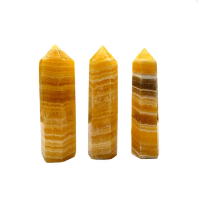 Pointe en Calcite miel