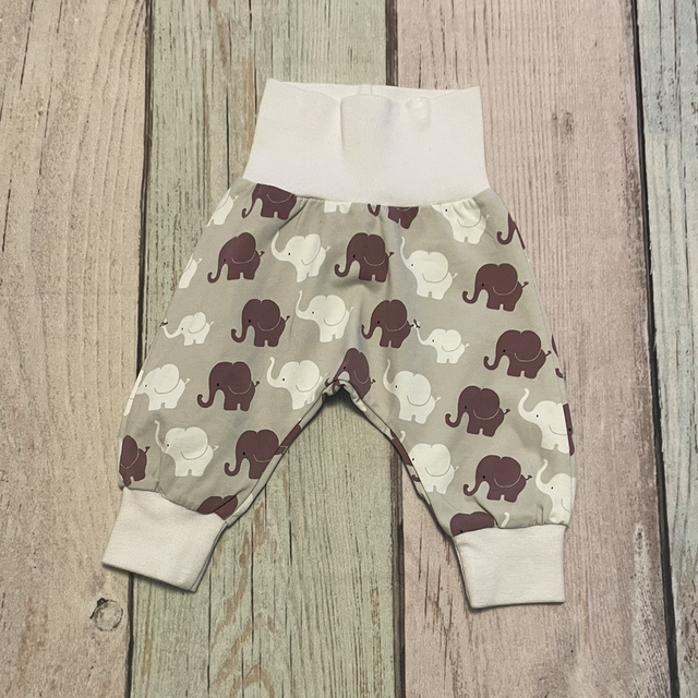 Checkerhose, Größe 50, Elefanten 