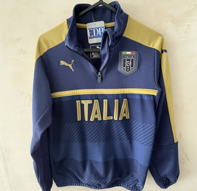 Italy Training Jumper Youth L