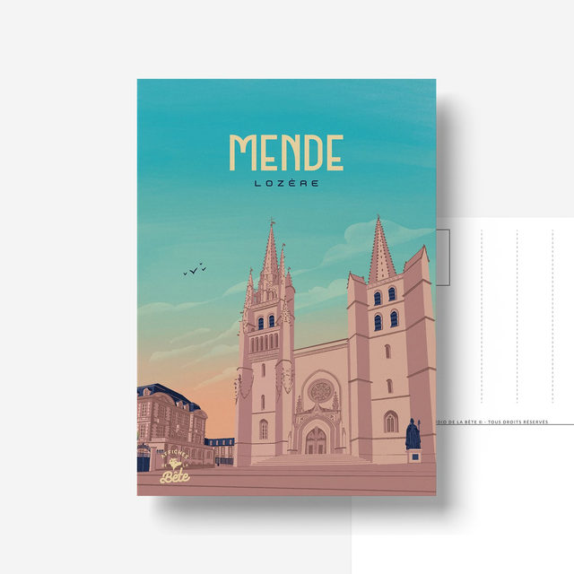 Carte Postale MENDE