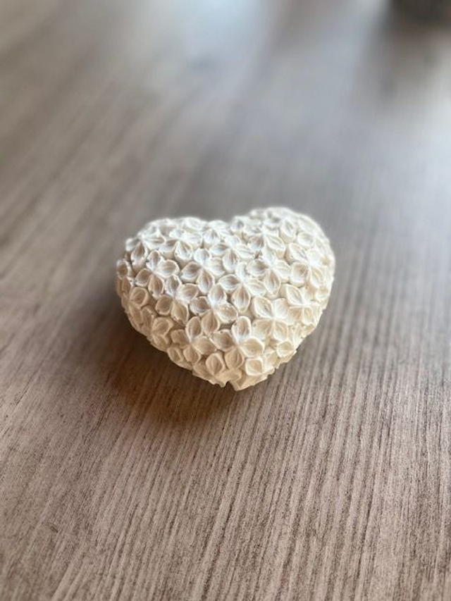 Cœur fleurs à poser  