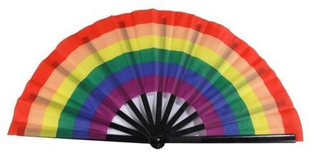 X-Large Cracking Pride Fan Traditional 