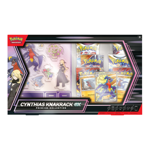 Vorverkauf: Pokémon: Cynthias Knakrack-ex Premium-Kollektion (deutsch)