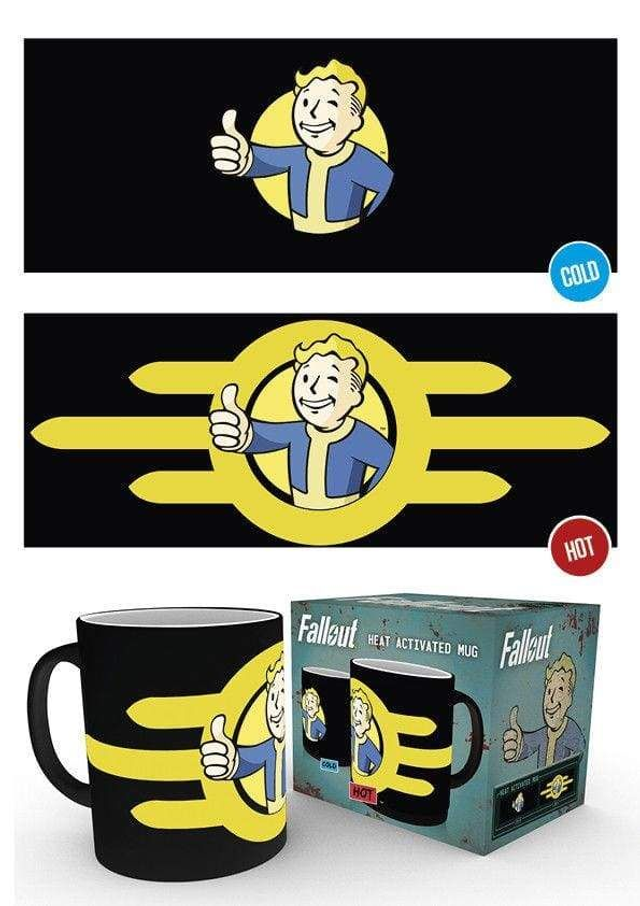 Fallout Vault Boy Heat Change Mug
