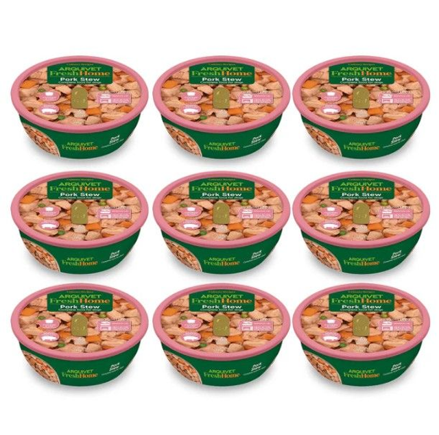 Ragoût de porc / FreshHome - 9 bols x 280 Grs = 2.520 Kg - Arquivet / ARQ1402