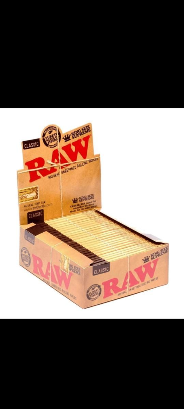 RAW Kingsize slim rolling papers

