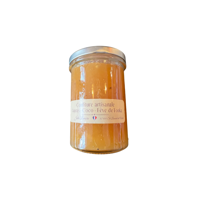 Confiture Ananas - Coco - Fève de Tonka