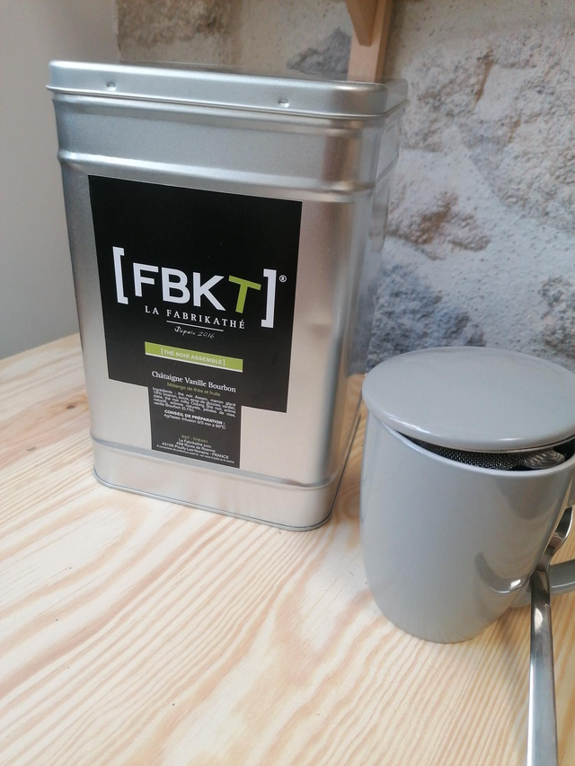 Thé Noir Châtaigne Vanille Bourbon