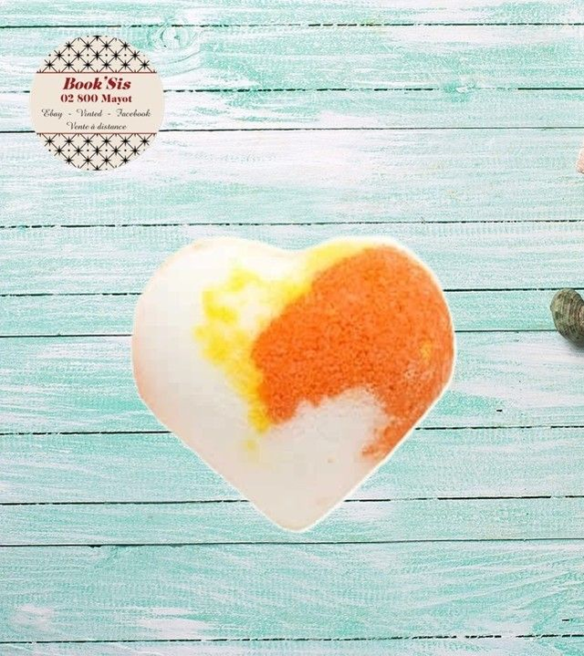 Coeur effervescent " Pêche "