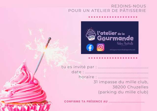 Anniversaire FESTIF (atelier de pâtisserie et gouter)