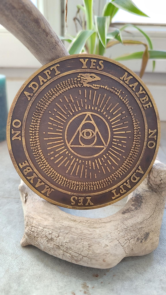 Planche de radiesthésie Oroboro | 10 cm