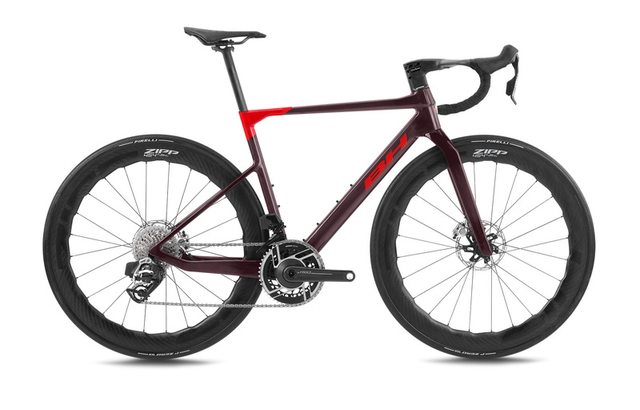 BH Ultralight 9.0 Road Bike - Black/Red
