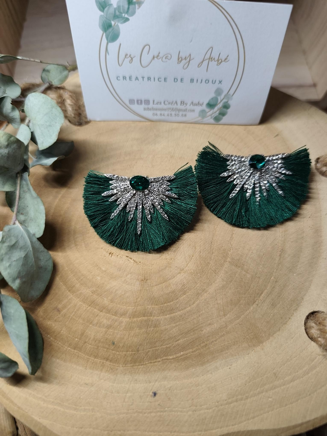 BO BOHEME DEMI LUNE STARSS/ VERT SAPIN 0001396