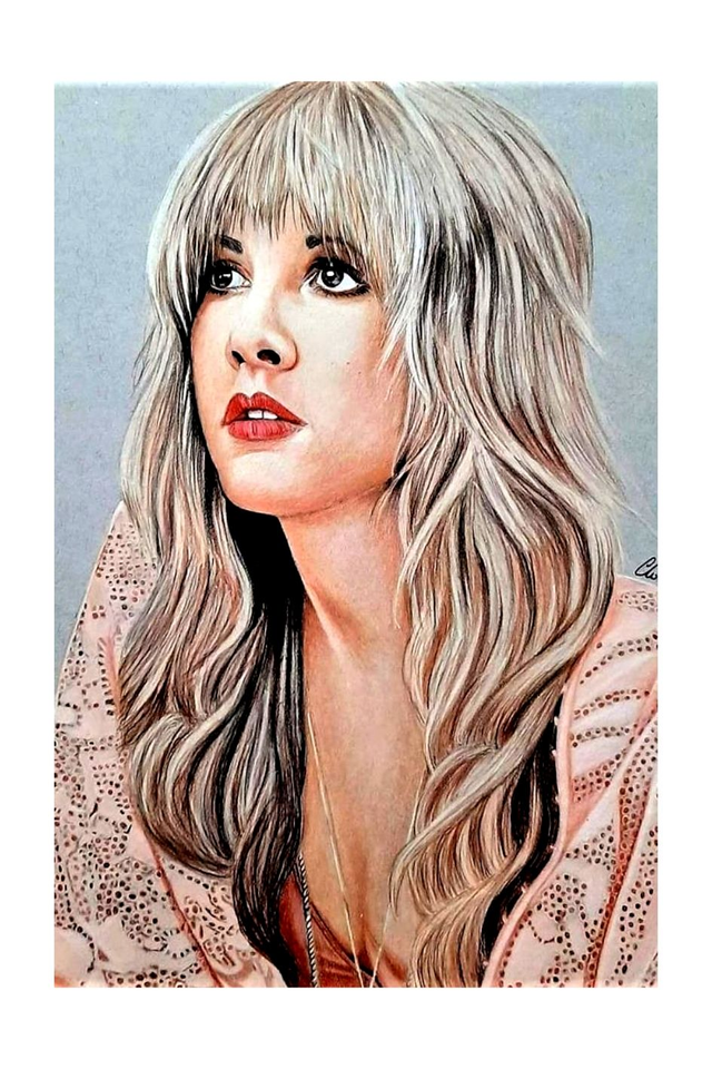 Stevie Nicks Music Art Print