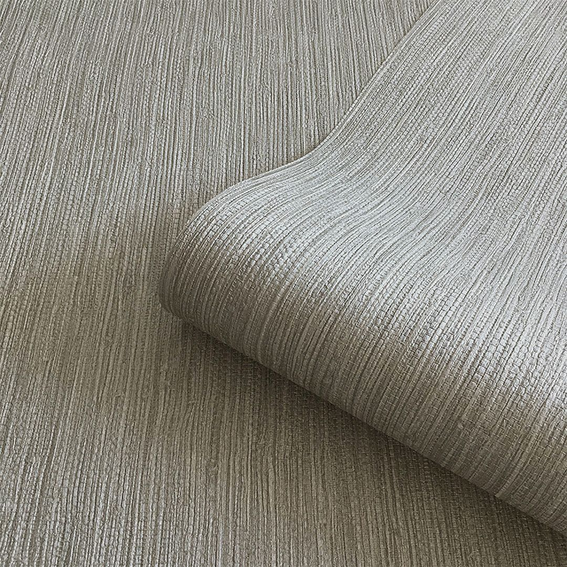 Grasscloth Texture Silver - Belgravia - 2911