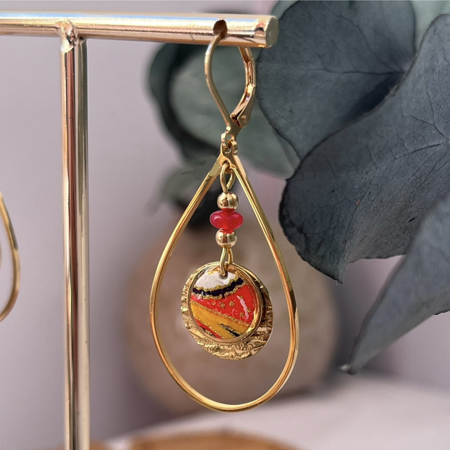 Boucles d’oreilles acier inoxydable