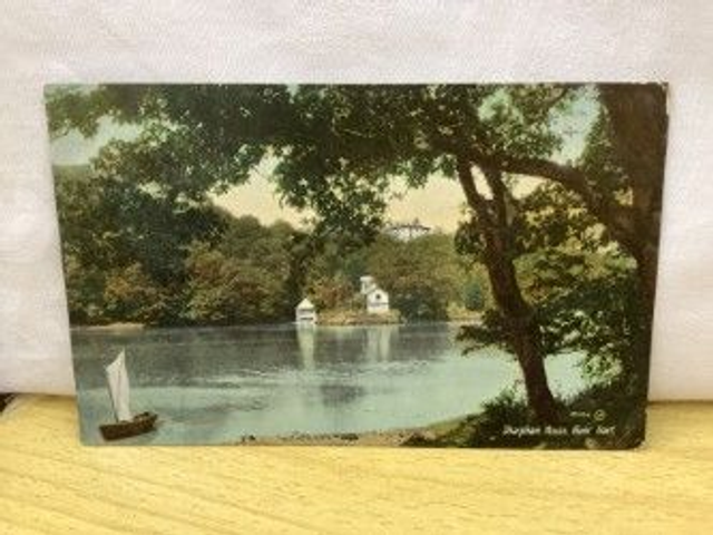 Sharpham House, River Dart, Devon, Posted 1912, JV postcard. Our Ref No. R324 £2.25