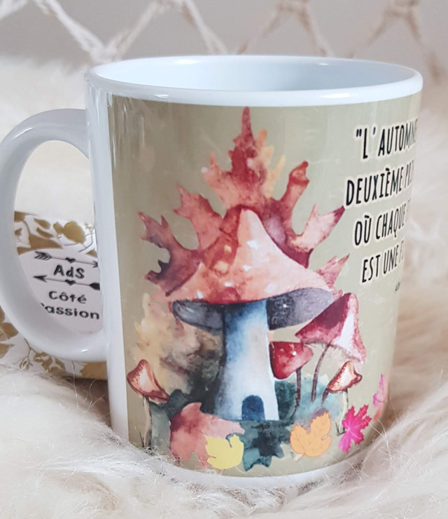 Mug - Automne ours en imper (7g)