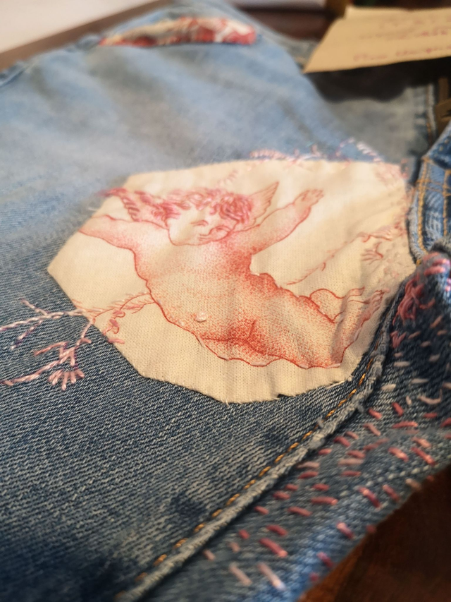 Ange Rebelle : Jean Levis, retapé by Chiloée - Pièce Unique 