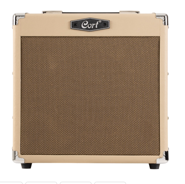 Cort CM15R Amp White Sand