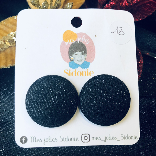 Sidonie noir brillant