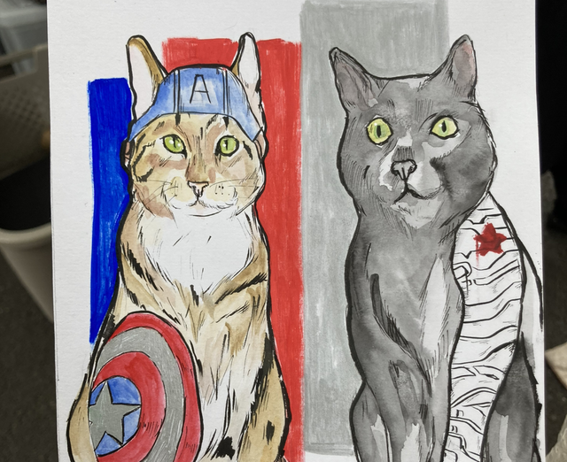 Portrait Aquarelle animaux