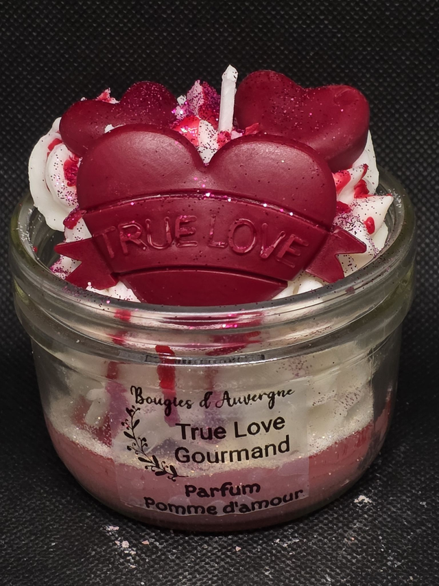 Bougie True love Parfum Pomme d’amour