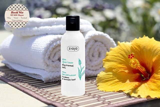 Ziaja " Lotion tonifiante et hydratante pour peau normale et sèche à l'Aloe vera "