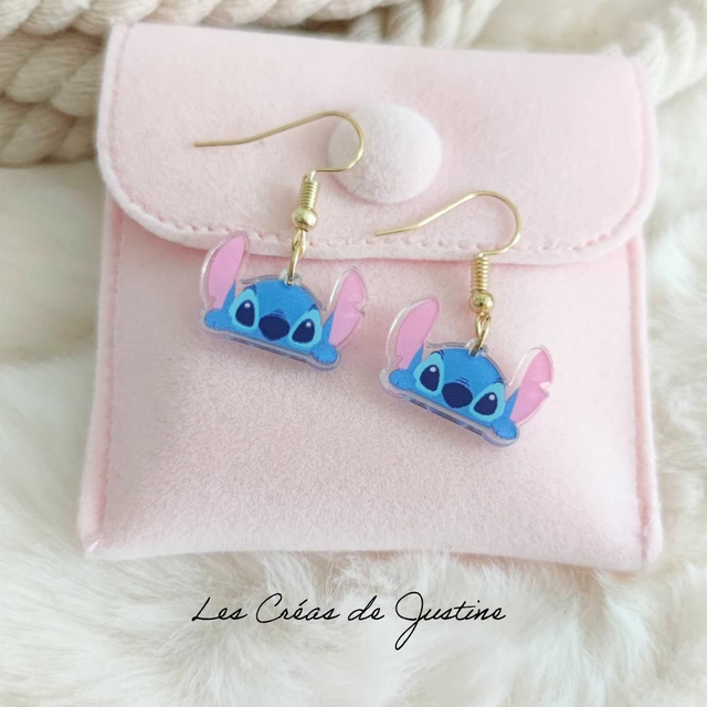 Boucles d&#039;oreilles Stitch 