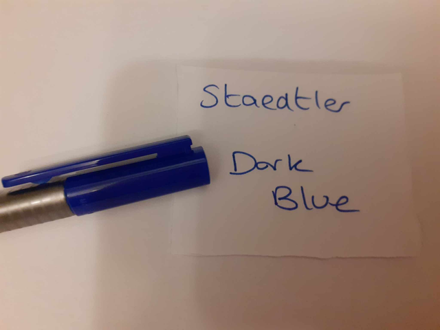 Zelebs in shed CHOOSE YOUR MARKER Staedtler Fine DARK BLUE